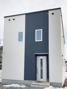 寒河江市山岸建売住宅外観24坪